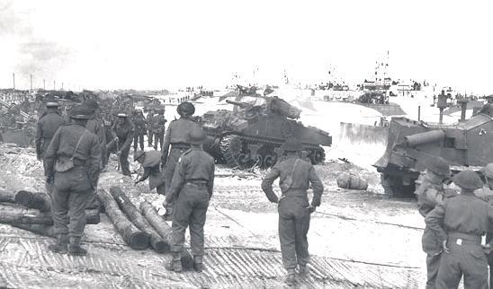 Daarna moest Gilbert vechten in Frankrijk. De geallieerden hadden op 6 juni 1944 de kusten van Normandië veroverd.