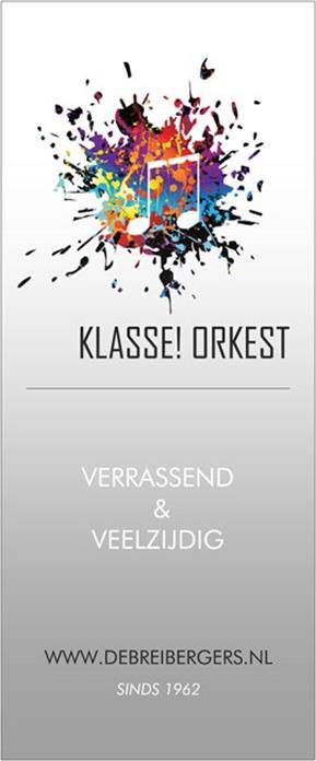 Klasse!Orkest Donderdag 11 januari gaan we van start met het Klasse!Orkest. Als school hebben we de subsidie voor de muziekimpuls en daardoor werken we nauw samen met de Breibergers.