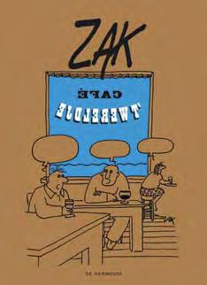 De cartoons van ZAK, alias Jacques Moeraert, zijn snedige, vaak cynische commentaren op het moderne leven. Hij tekent elke dag voor Het Parool, De Morgen en De Tijd en wekelijks voor de Volkskrant.