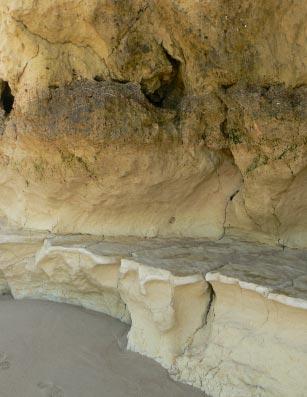 Dan gaat het door naar het in de buurt liggende strand van Alvor.