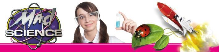 MAD SCIENCE op de JvS De cursus W&T is op maandagmiddag om 15:45 uur in de periode 8 jan. t/m 12 febr. 2018.