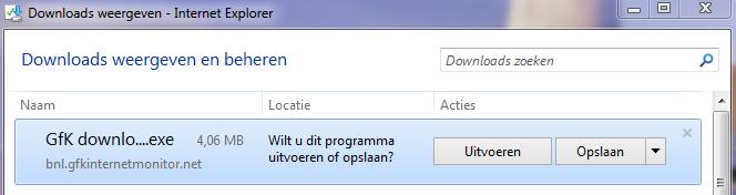 downloaden. *Heeft u Internet Explorer? Klik op Uitvoeren.