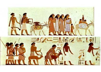 TERUG IN DE TIJD EGYPTE Zo ook naar de oude