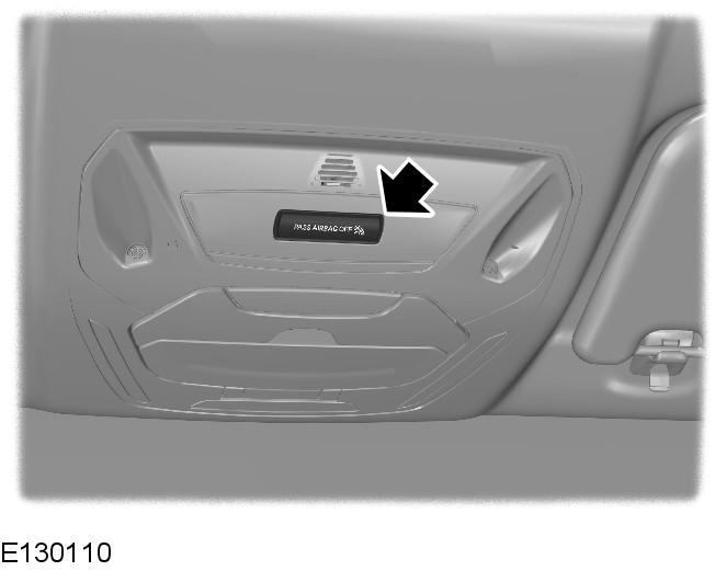 Airbag aan passagierszijde uitschakelen Schakelaar voor airbag aan passagierszijde monteren WAARSCHUWING Wanneer u een kinderzitje op een stoel moet plaatsen, waarvoor zich een operationele airbag