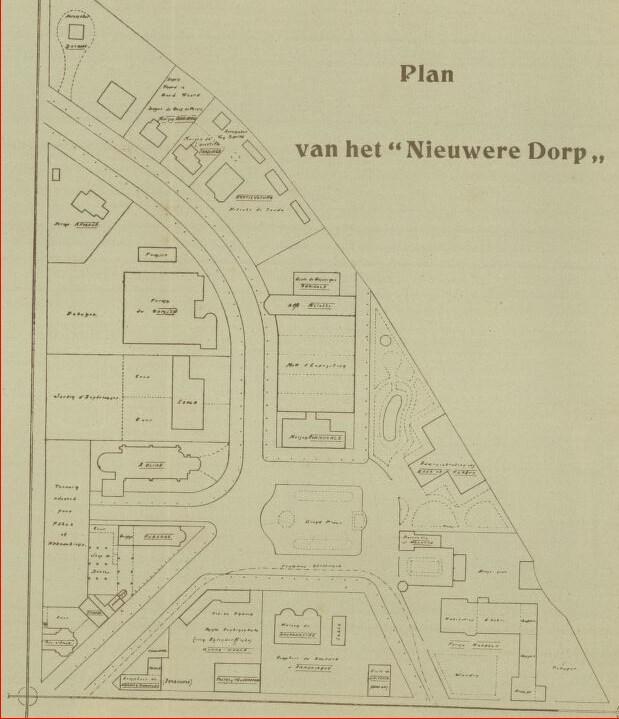 1913: Kleine wegwijzer voor de bezoekers van het Hedendaagsche Dorp in de Wereldtentoonstelling van