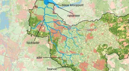 Inrichtingsmaatregelen Stroomgebied met blauw knooppunt Maatwerk Per regio is maatwerk nodig.