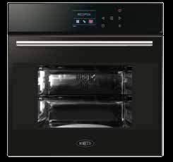 BORETTI OVENS 60 CM MULTIFUNCTIONELE OVEN BORETTI OVENS MULTIFUNCTIONELE OVEN 90 CM BPON 60 MULTIFUNCTIONELE OVEN 60 CM 58 LITER BPON 90 MULTIFUNCTIONELE OVEN 90 CM (48 CM HOOG) 75 LITER 14 functies: