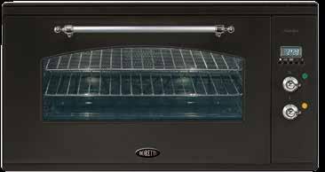 cm multifunctionele oven met 11 functies: 30 cm conventionele oven met 6 functies: Antraciet-Chroom (SPDR 90 AN) Digitale programmeerbare klok Mantelkoeling Koele deur