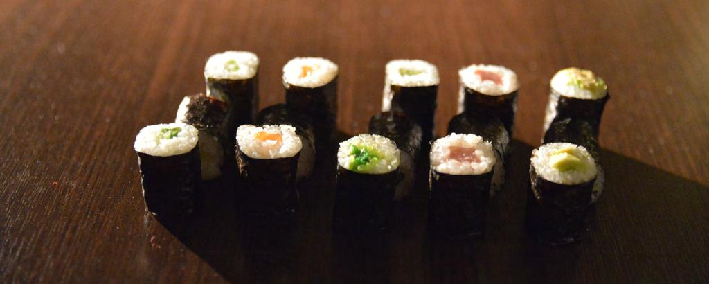 Sake maki zalm salmon 30.