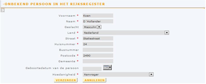 2) Het opzoeken van een rechtspersoon gebeurt bij voorkeur aan de hand van het ondernemingsnummer.