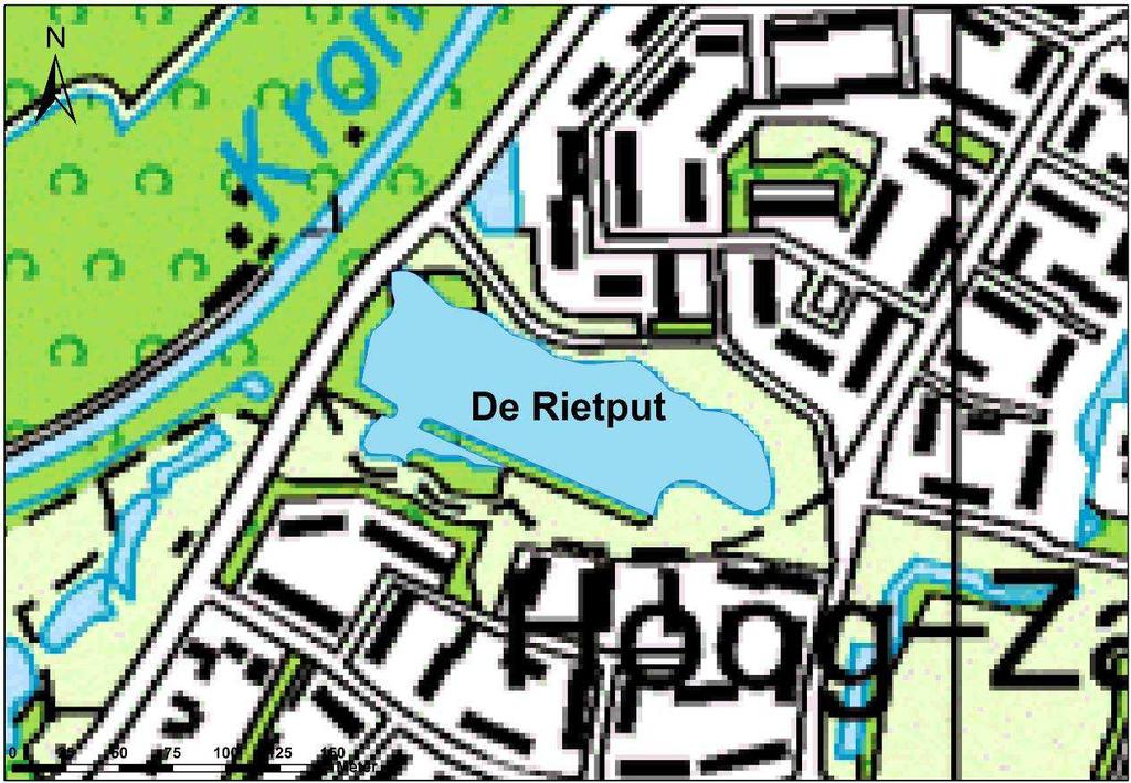 - Algemene gegevens - 2 Algemene gegevens 2.1 Gebiedsbeschrijving De Rietput is gelegen in de wijk Hoog-Zandveld te Nieuwegein in de provincie Utrecht.
