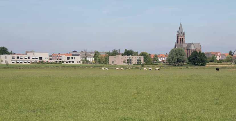 4 AVELGEM IN BEELD WOONZORGCAMPUS MET ZICHT OP DE SCHELDEMEERSEN In de woonzorgcampus