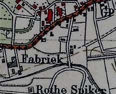 (bron: www.watwaswaar.nl) Topografische plattegrond uit 1929 van het gebied rond de Anholtseweg.