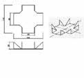 binnenwerkse afmeting U120 U123 20mm 23mm 306745 306746 306105 306110 KOPPELKLEMMEN Kruisverbinding, staal verzinkt.