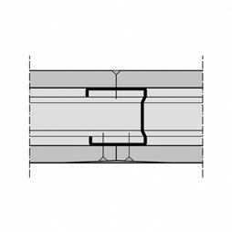 Scheidingswanden met brandclassificatie EI 60 volgens EN 13501-2:2007+A1:2016 - Technisch Advies 2015-A-067C Metal Stud scheidingswand - enkele beplating Gyproc Rf 12,5 mm met rotswol Wandtypes