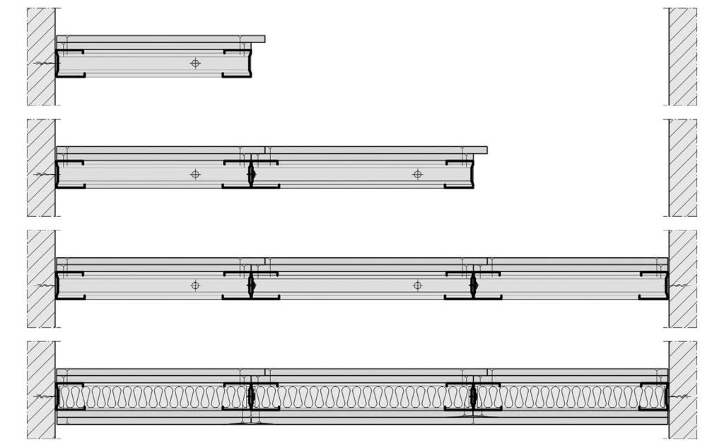 Schachtwand (prefab) met brandclassificatie EI 60 volgens EN 13501-2:2007+A1:2009 - Classificatierapport WFRG 16691B Metal Stud schachtwand in modules dubbele beplating Gyproc A 12,5 mm 1.