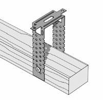 Maximale tussenafstanden: Bevestiging aan vloerbalken d = 800 mm Plaatdragende houten regels g = 500 mm 1. Pleisterlaag X Plus 25 mm 2.