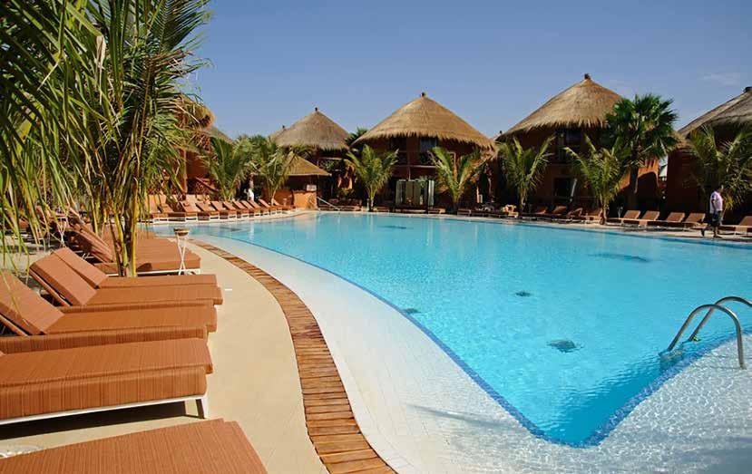 Lamantin Beach Resort & Spa Lamantin Beach Resort & Spa is een prachtig luxe hotel, gelegen aan een mooi en uitgestrekt strand in de badplaats Saly.
