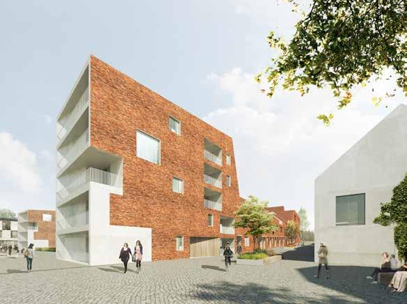 PPS SION, Lier architect A2O architecten De Sionsite, gelegen op 500 meter van het stadscentrum van Lier, wordt ontwikkeld