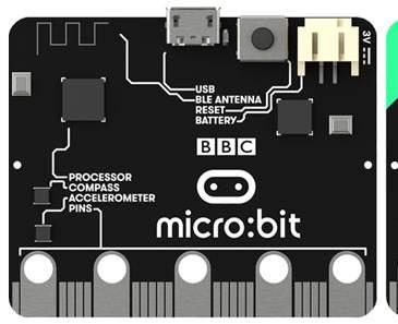 Jouw micro:bit Pak je micro:bit uit en sluit de batterij aan.