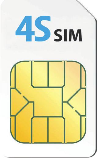 4S Simkaart oplossing Of het nu om het verbinden op afstand of om datalogging gaat, 4S Industrie levert u een passende simkaart met het juiste tariefplan.