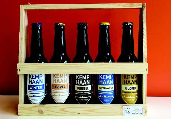 website www.brouwerijdekemphaan.nl e-mail bestuur@brouwerijdekemphaan.nl De Kemphaan Brouwerij De Kemphaan brouwt verschillende biologische streekbieren.