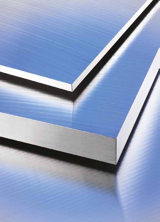 Gegoten gefreesd - tweezijdig folie Tooling Plate - two sided protection film 5083 / AlMg4,5Mn0,7 Weight per plate in kg 3000 x 1500 x 8 97,20 3000 x 1500 x 10 121,5 3000 x 1500 x 15 182,25 3000 x