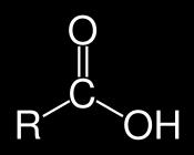 Carbonzuren Naamgeving: het C-atoom wordt meegerekend, achtervoegsel is zuur.