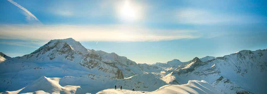 Paradiski praktisch Essentiële cijfers en info Het tweede grootste aaneengesloten skigebied ter wereld 425 km pistes op 14.