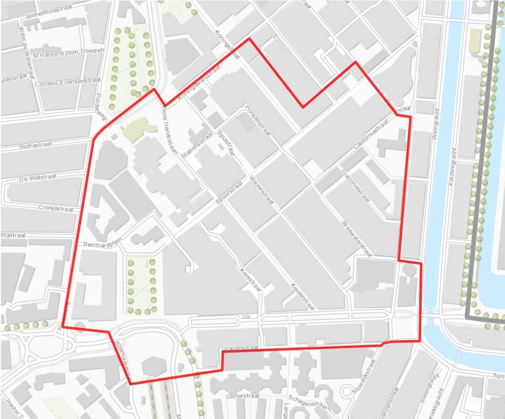 c. Bijlage II, b zonering kernwinkelgebied centrum Figuur 1