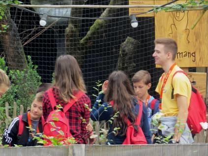 De kinderen hebben genoten maar de leiding die mee ging uiteraard ook.