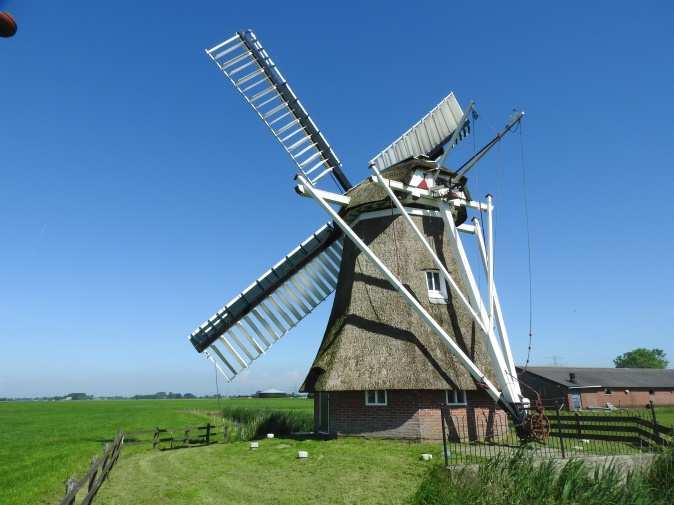 5. De Palen te Westerwijtwerd - De molen heeft een