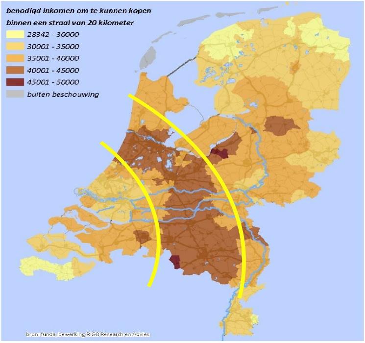 5. Het middensegment huur in Amsterdam In dit hoofdstuk wordt de tweede deelvraag beantwoord: Hoe groot is het aanbod van middensegment huurwoningen in de gemeente Amsterdam en voldoet het aan de