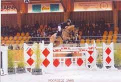 WBFSH ranking list jumping ISO 140 international show jumping winner. Qualified for the 2002 World 1 Semilly Equestrian Games Rider: Bloomfield J.