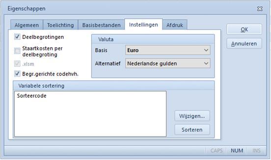 4 Begrotingsgerichte codehoeveelheden Algemeen Voor het berekenen van kengetallen voor coderingen van de vaste sorteringen (Bestekhoofdstuk/ Bestekparagraaf, Calculatiecode,