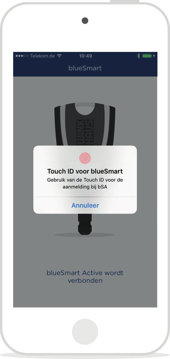 Hiervoor voert u uw wachtwoord in en bevestigt u deze handeling door te drukken op "Login". Elke actieve sleutel beschikt over een individueel wachtwoord.