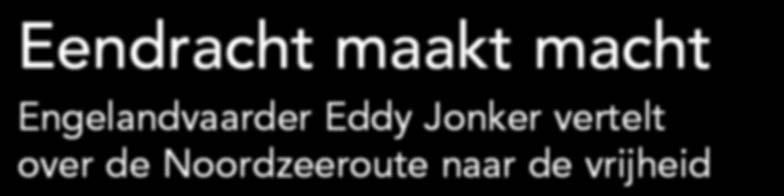 maakt macht Engelandvaarder Eddy Jonker