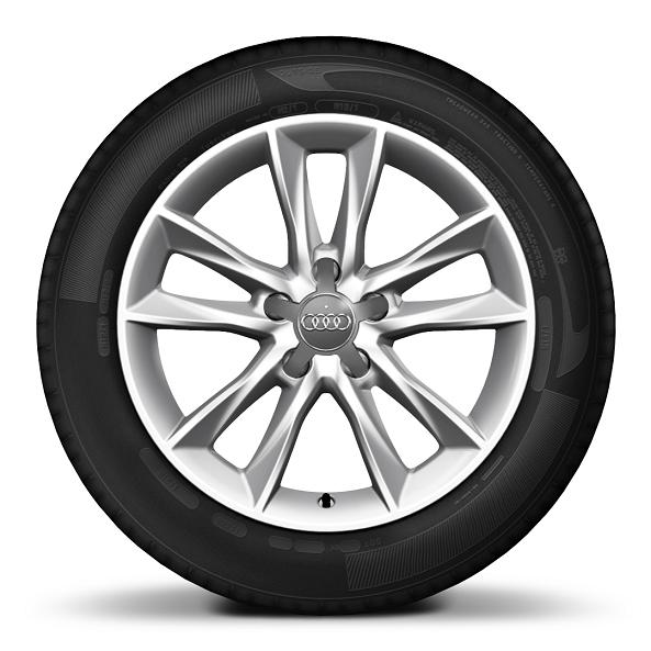 Cde sprt etrn sprt Uitveringen CI7 Velgen, lichtmetaal 7,5J x 17 "15spaakturbine"design inclusief 225/45 R 17 banden deels geplijst Opm.