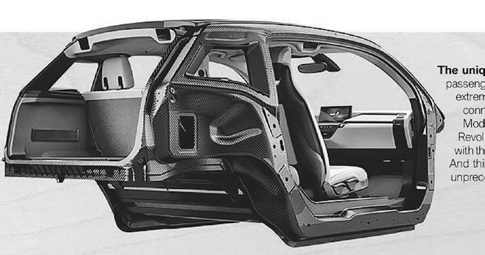 De LifeDrivearchitectuur maakt de BMW i3 lichter, biedt de mogelijkheid van open ruimtelijkheid en verbetert de rijeigenschappen en de veiligheid.