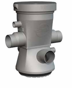 TRIDENT PRETANK 325 REGENWATERFILTER Trident 325 Regenwaterfilter voor ondergrondse plaatsing PRODUCTOMSCHRIJVING Het