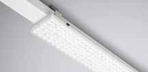 traphallen diepstralend: gerichte verlichting op werkvlakken of gangen asymmetrisch: gerichte verlichting van verticale vlakken zoals werkposten of productrekken dubbel asymmetrisch: gerichte