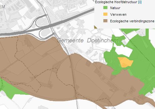 Bijlage 1: kwaliteitsaspecten locaties Ecologische hoofdstructuur/groene Ontwikkelingszone De locatie A18: Deze locatie beslaat het grootste deel van de