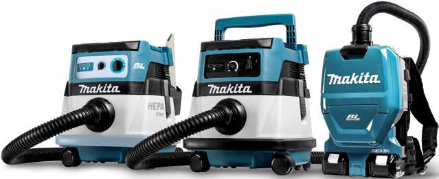 Uitgelicht: Makita s stofzuigers Makita heeft meest uitgebreide stofzuiger programma De smaken van Makita Waarom stofzuigers?