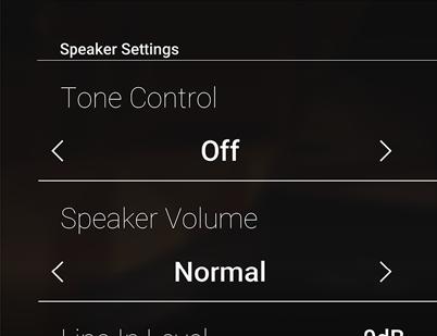 3 Tone Control Met de Tone Control functie kunt u de klank van uw CA98/CA78 digitale piano aan uw smaak aanpassen. Vijf verschillende Preset EQ instellingen zijn beschikbaar.