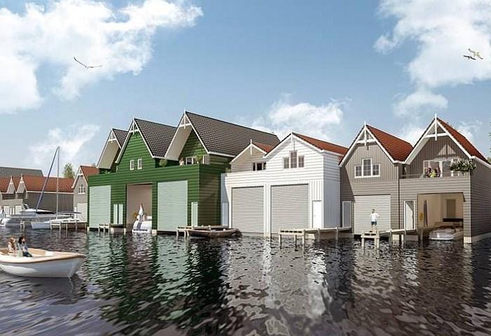 4. Fase 2 Waterfront Woningbouw De verkoop van woningen in het gebied verloopt uitermate voorspoedig. In vrijwel alle gevallen is de belangstelling dermate groot, dat het aanbod is overtekend.