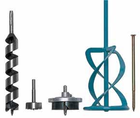 850 /min 2,5 kg Met: Snelwisselboorhouder, snelwisselbithouder, extra handgreep, 2 LiHD accu-packs (18 V/5,5 Ah), lader ASC 30-36 V, kunststof koffer LT Compact class Krachtig en veelzijdig 409, Tot