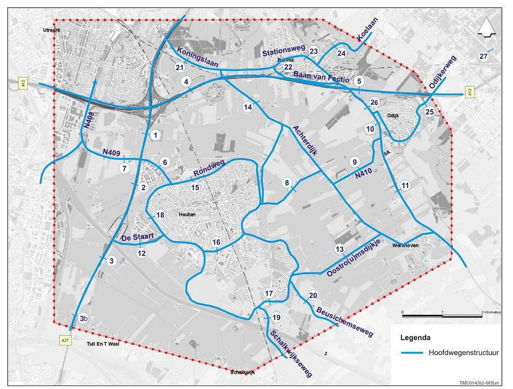 Erratum VII bij het Deelrapport 2 Verkeer op bladzijde 8: Figuur 3.