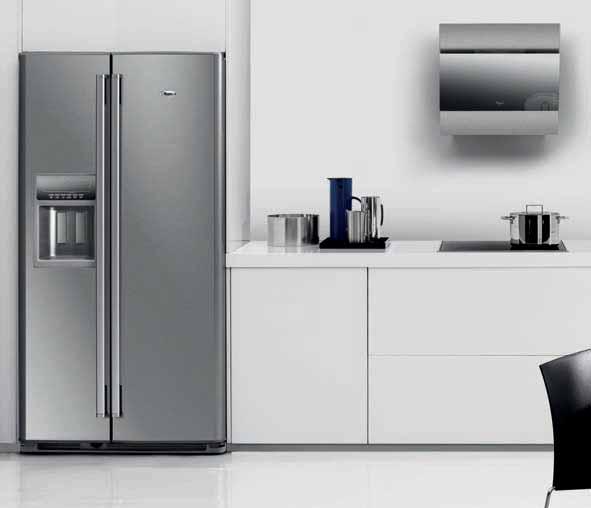 NIEUWE DESIGNS VOOR ELKE KEUKENSTIJL Whirlpool stelt nieuwe normen in keukendesign en lanceert met trots drie volledig nieuwe designs: - Ambient Line, moderne elegantie - Genesis Line, eenvoud en