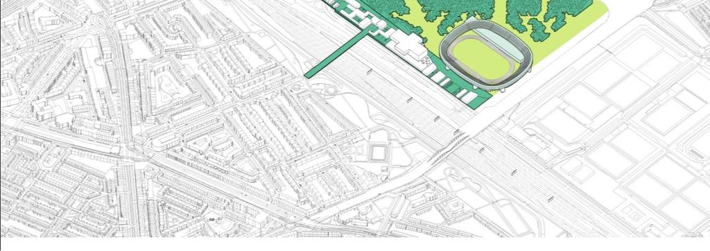 Met de doorgang naar de Veranda wordt niet alleen de verbinding met het waterfront gelegd, maar is ook verbinding met het Brienenoord Eiland mogelijk.