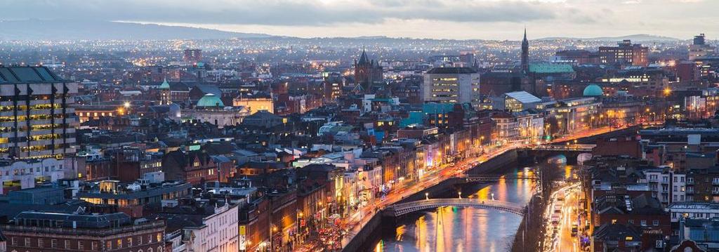 DAG 8 - Vrij 23/6 Ontdekking van Dublin. Dublin is de hoofdstad van de Ierse Republiek en ligt aan de monding van de Liffey.